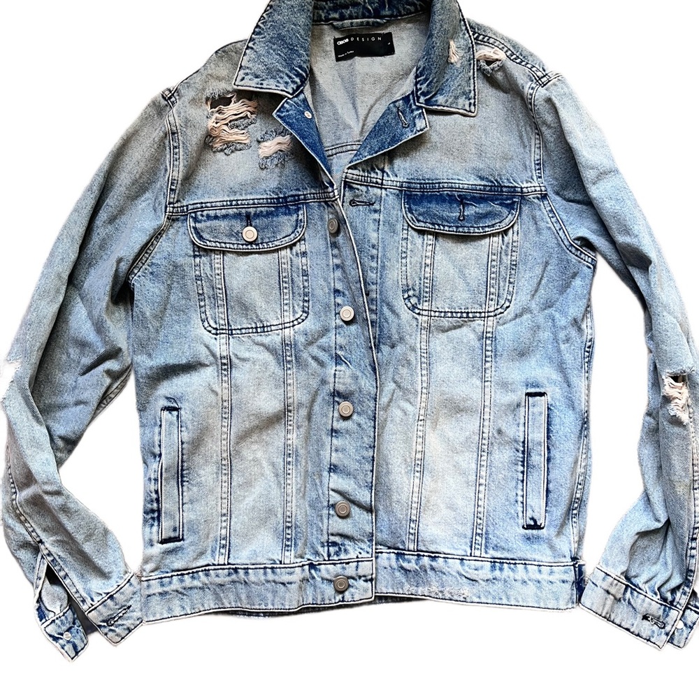 ASOS Design Blue Denim Jacket
